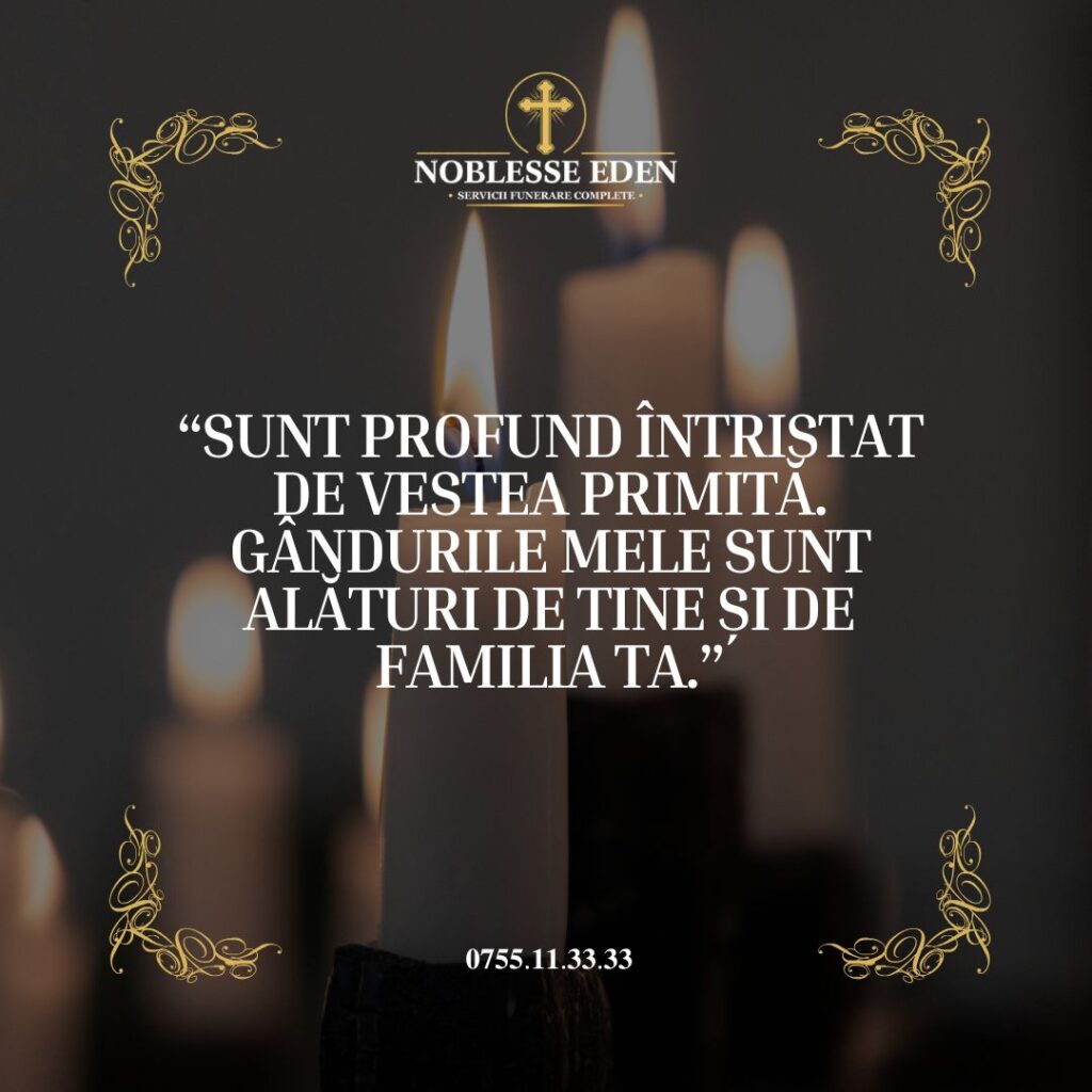 mesaje de condoleante